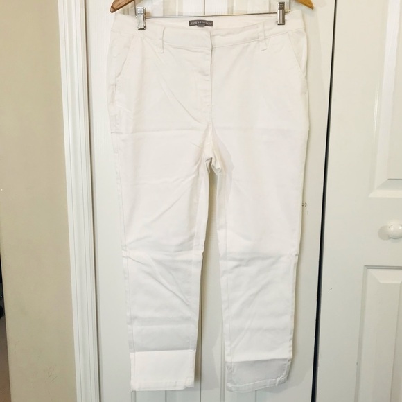 Jessica London White Jeans pants Stretch Size 12W New With Tags - Picture 3 of 15